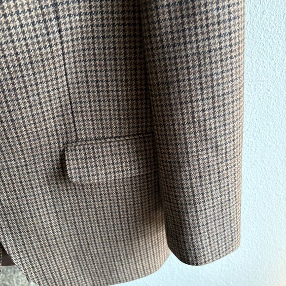 Ralph Lauren Dillards 42R Wool Cashmere Houndstooth Sports Coat Jacket Blazer - Picture 5 of 12